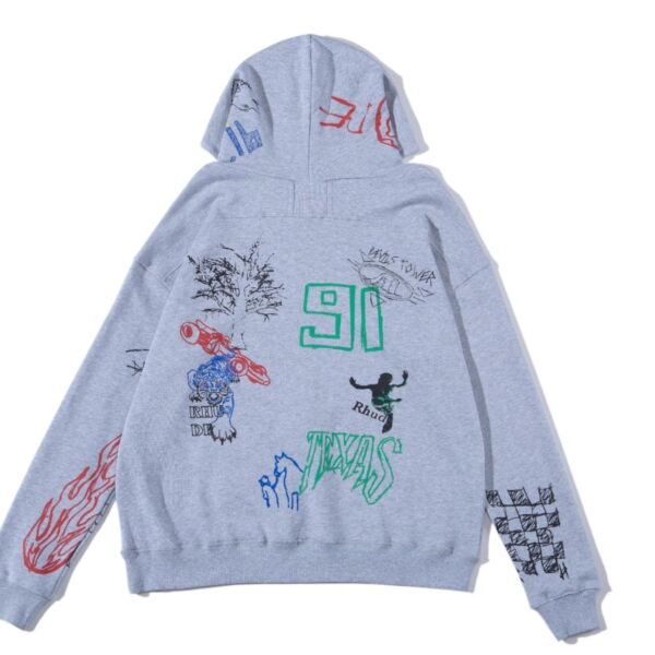 Rhude Graffiti Hoodie