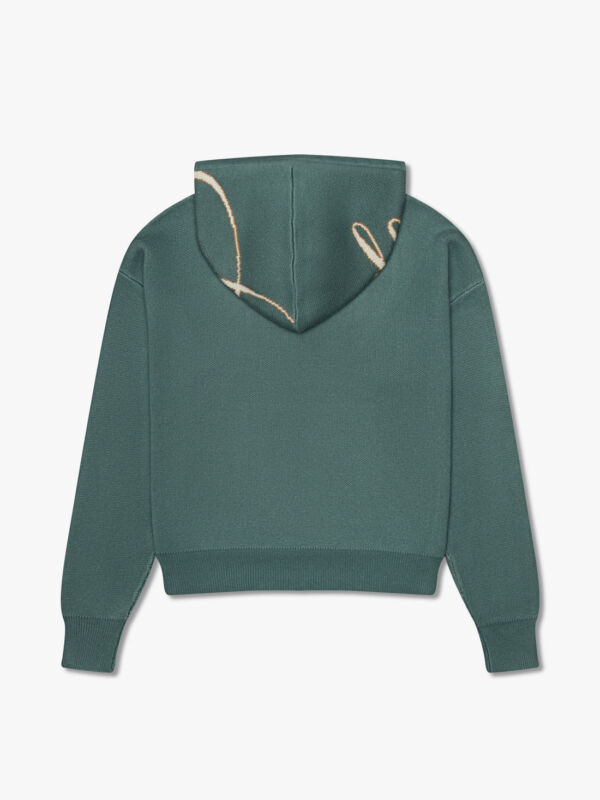 Rhude Script Logo Knit Hoodie