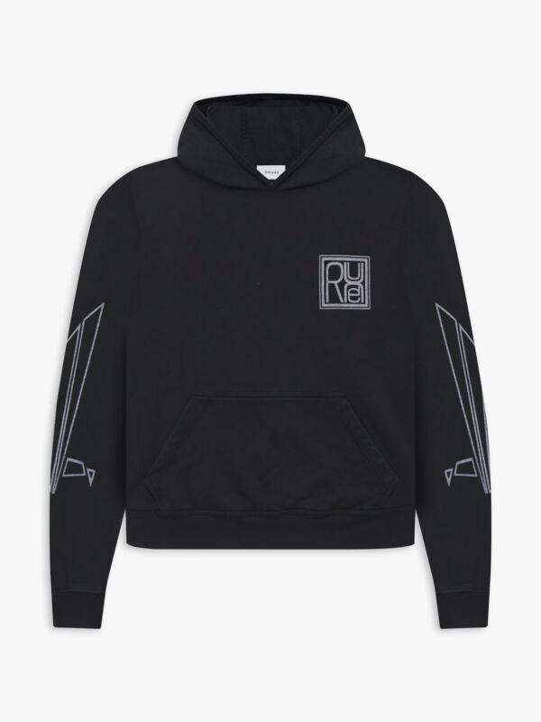 Rhude Square Logo Hoodie