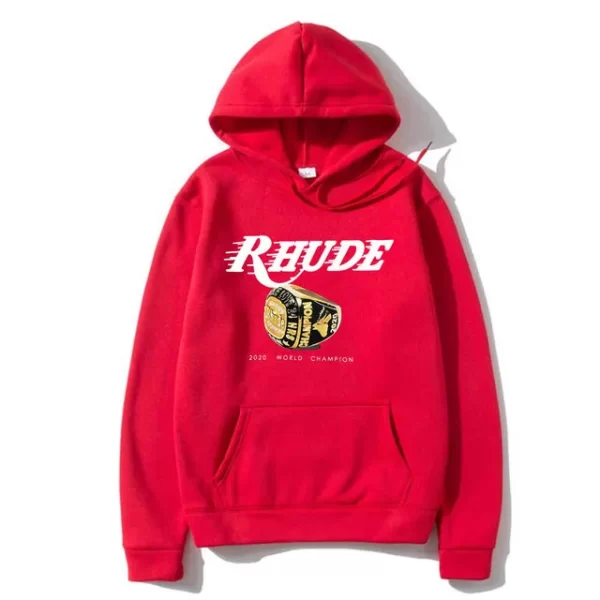 Red Rhude Hoodie