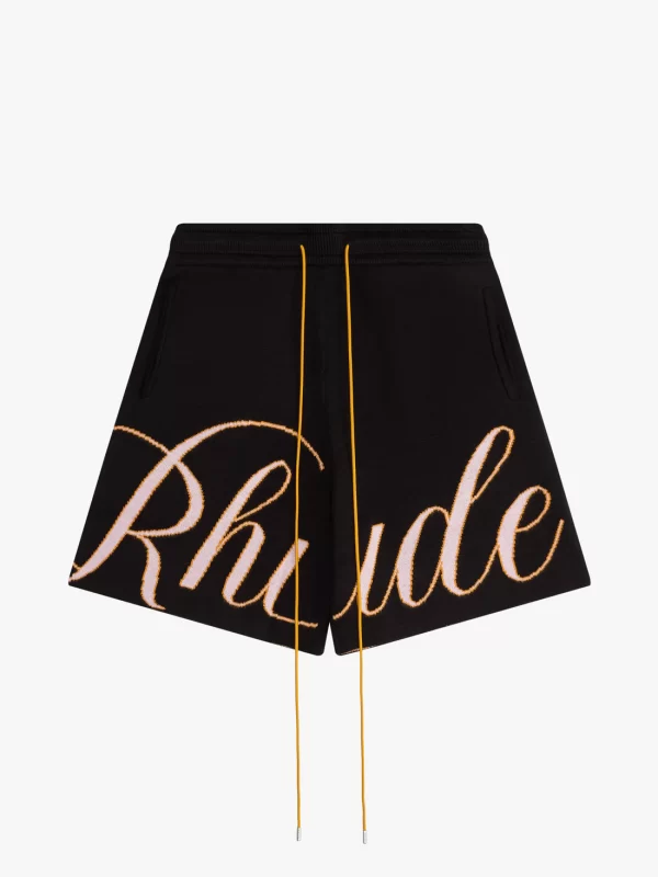 Rhude Gp Script Logo Short