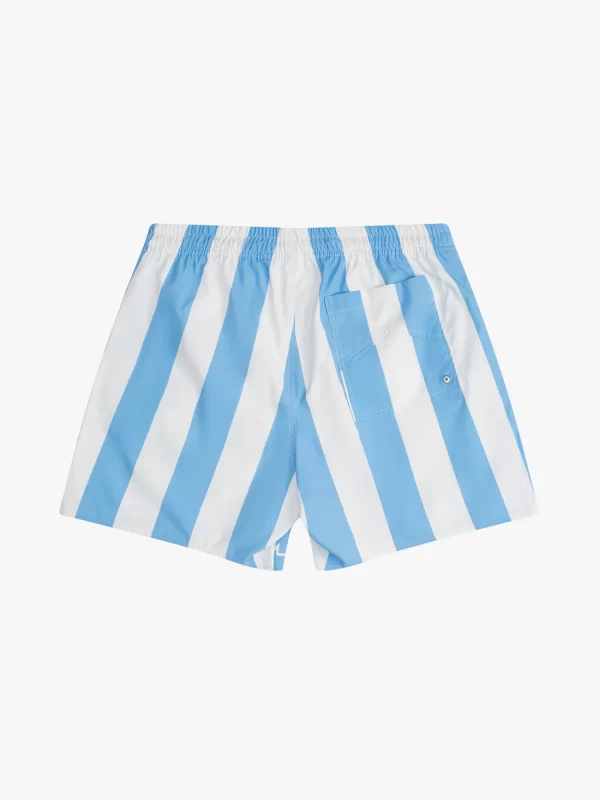 Rhude Logo Striped Trunks