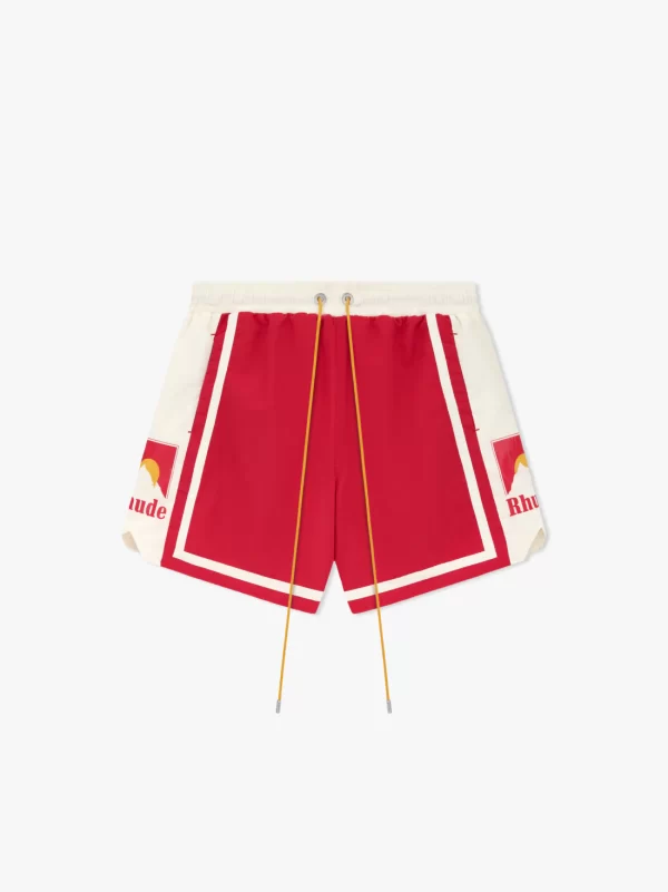 Rhude MOONLIGHT SHORT Red