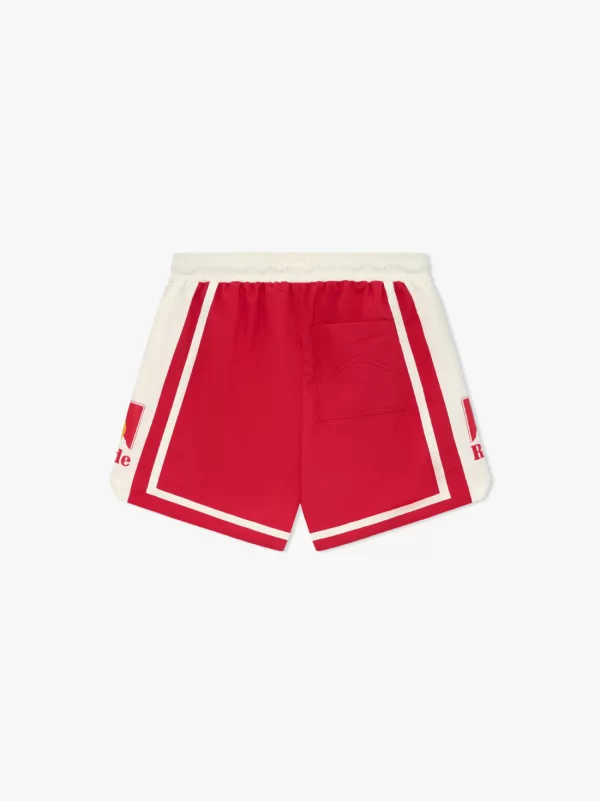 Rhude Moonlight Short Red And White