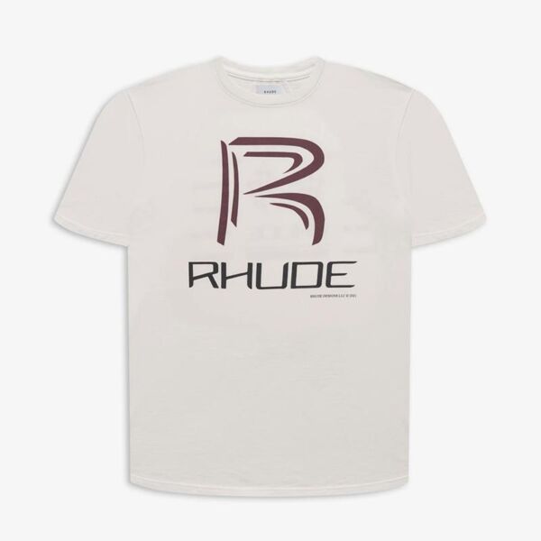 Rhude T-Shirt #623 Big R White