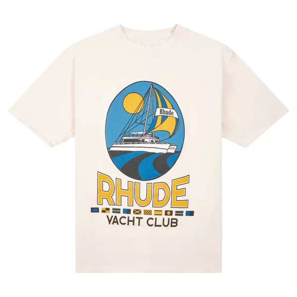 Yacht Club Tee | Vintage White