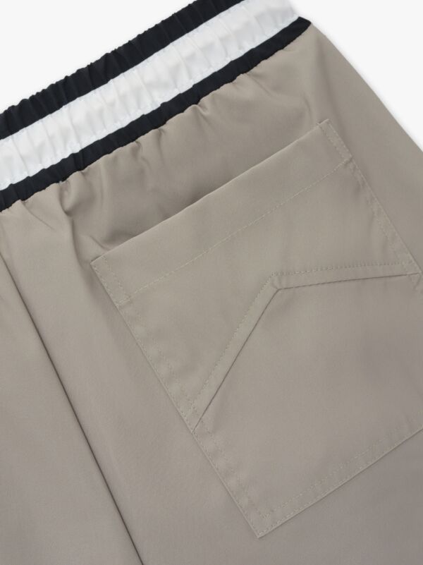 Rhude Grey Basketball Swim Trunks