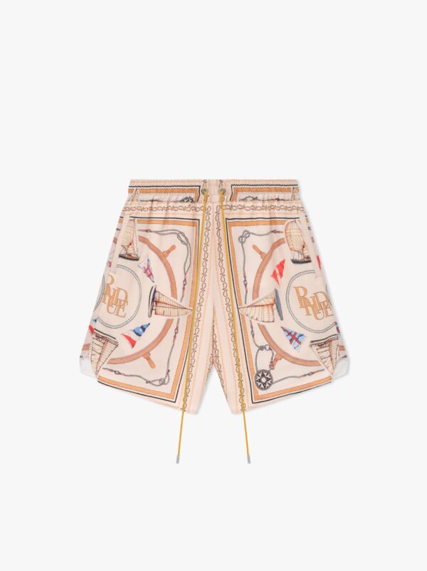 Rhude Nautical Silk Shorts