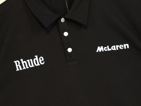 Rhude Mclaren Polo closeup