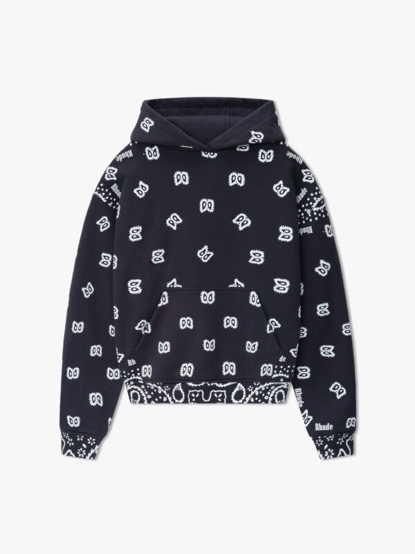 Rhude Bandana Print Hoodie