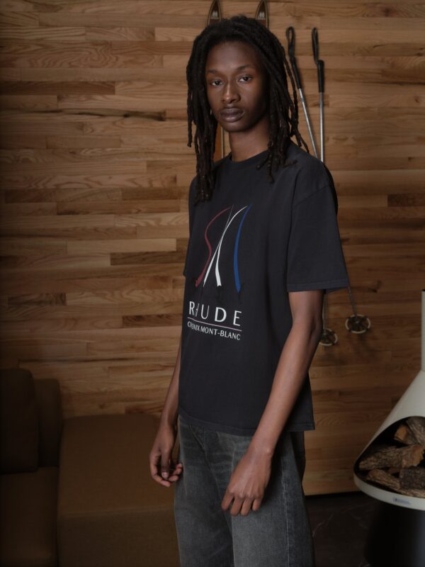 Rhude Ski Slope Black Tee